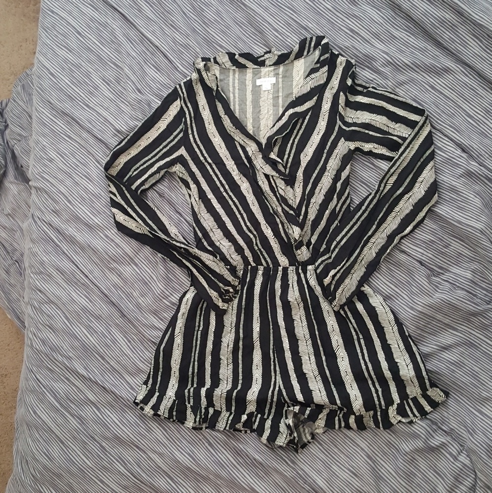Long sleeve romper
